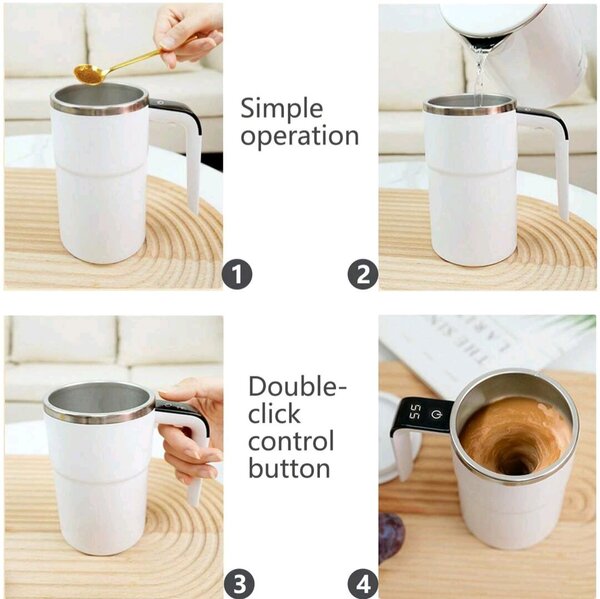 Tasse auto-mélangeante intelligente