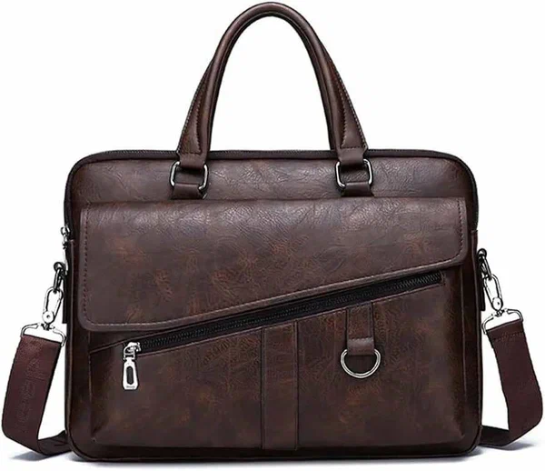 Sacoche en cuir pour ordinateur