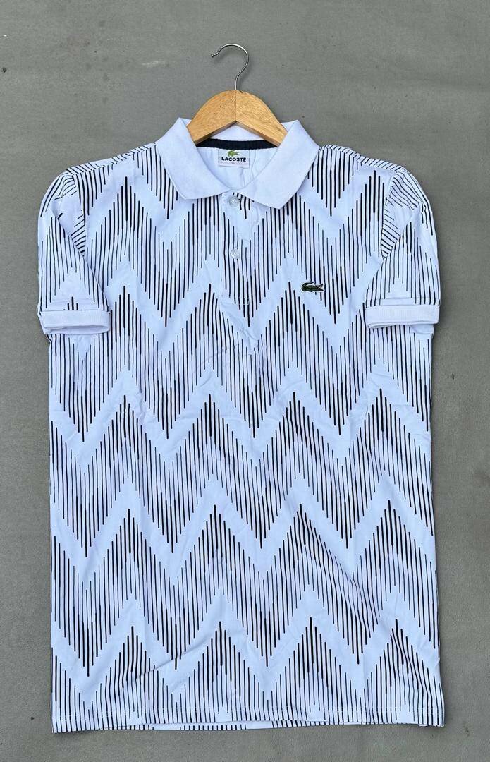 Polo homme rayé élégant