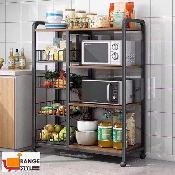 Étagère de cuisine multifonction