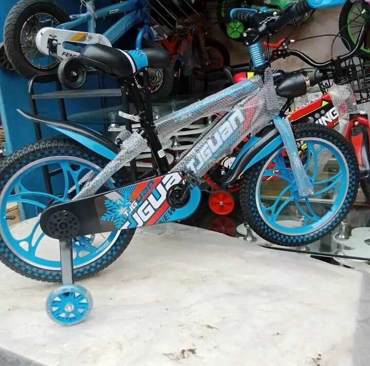 Vélo enfant Jaguar bleu