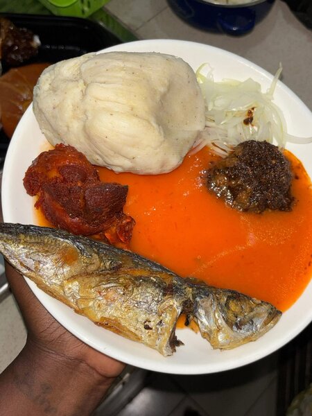 Assortiment de plats africains