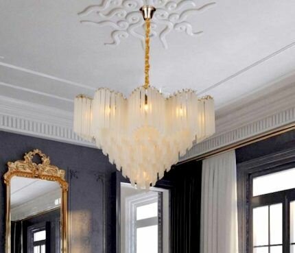 Lustre en cristal moderne élégant