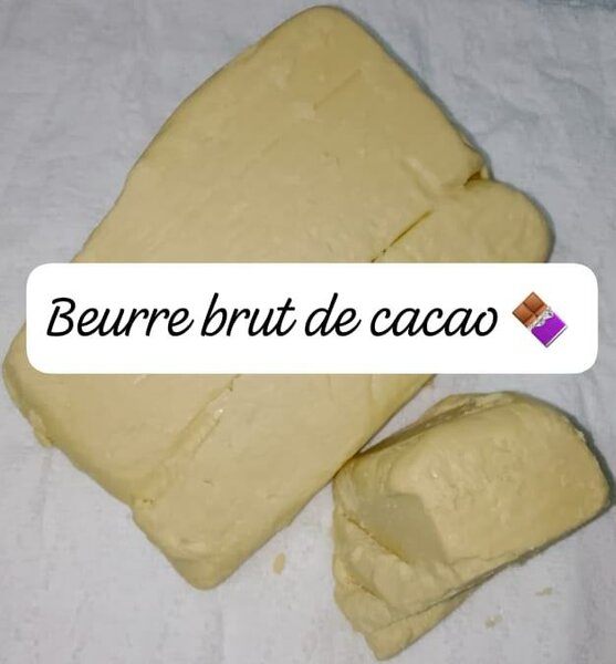 Beurre de cacao brut 100% bio