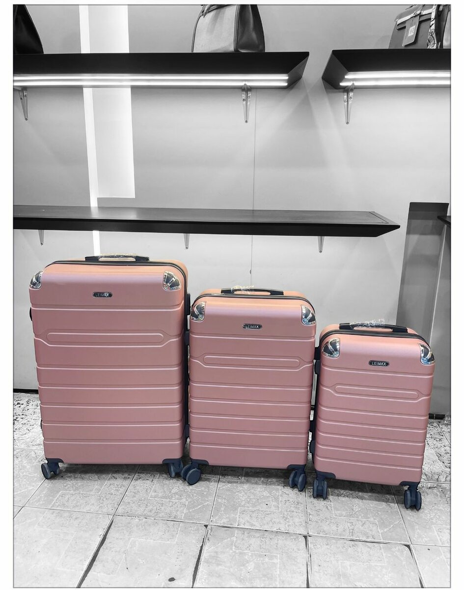 Valises Roses à Roulettes