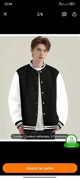 Blouson Varsity Mixte