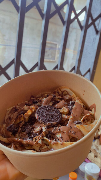 Délice glacé au chocolat