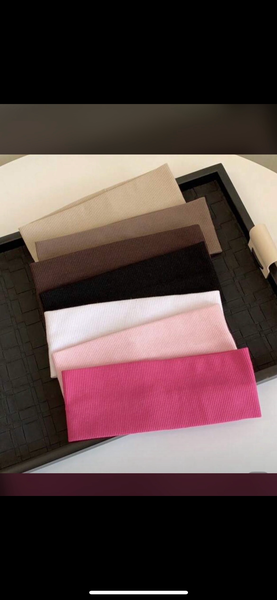 Bandeaux élastiques colorés