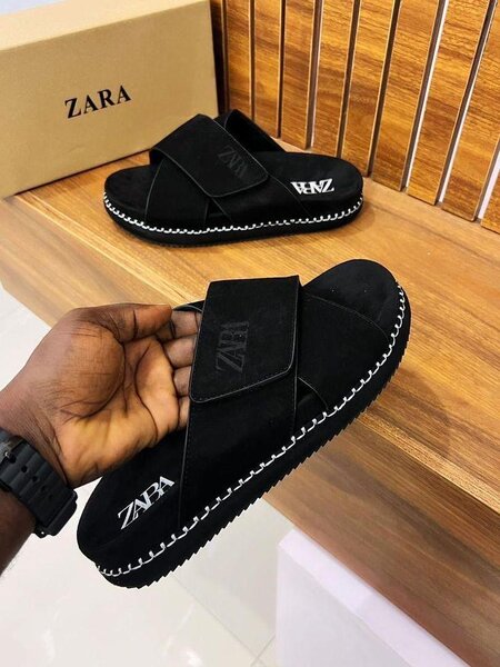 Sandales Zara Noires Élégantes