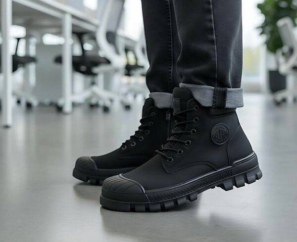 Bottes robustes homme intemporelles