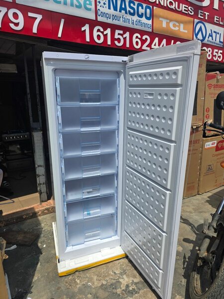 Congélateur vertical élégant