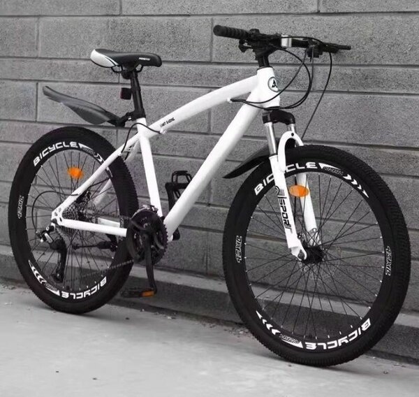 Vélo de montagne blanc