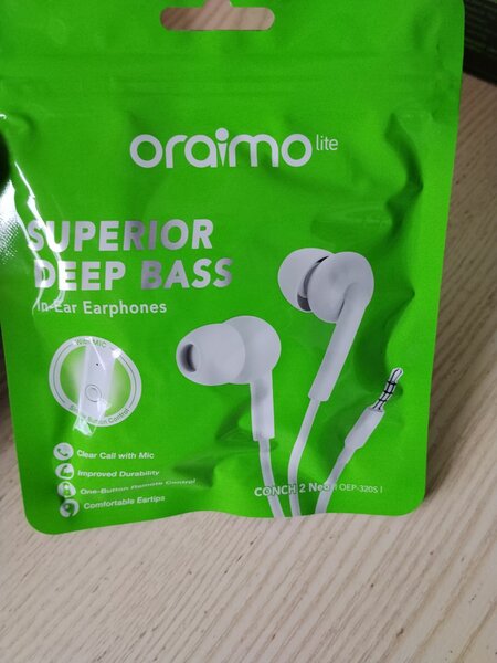 Oraimo In-Ear Earphones