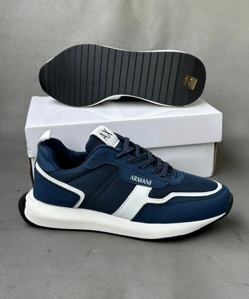 Baskets Armani élégantes homme