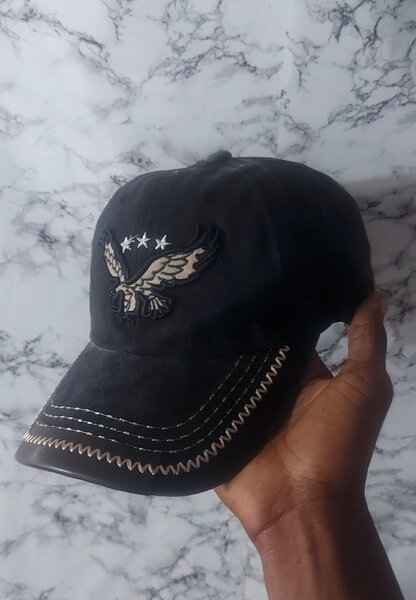 Casquette brodée aigle vintage