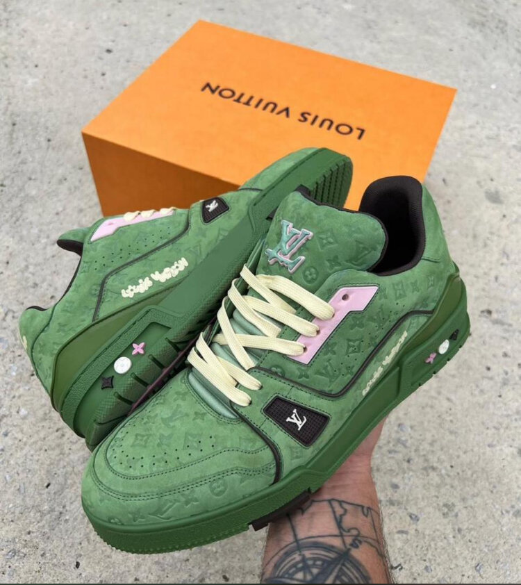 Sneakers Louis Vuitton Vert