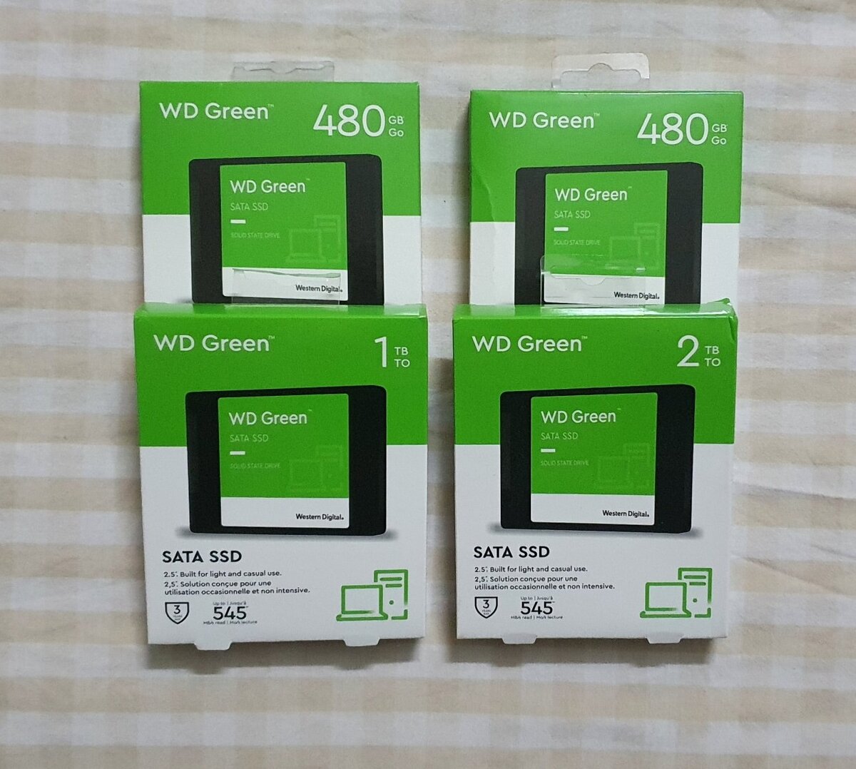 Disque SSD WD Green 2 To