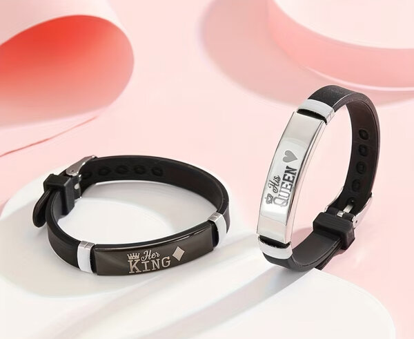 Bracelets Couple "King & Queen"