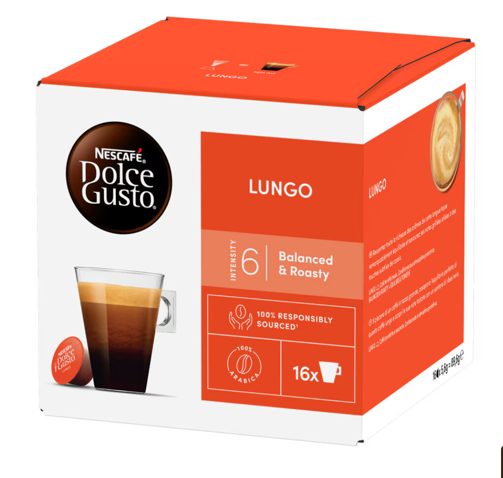 Capsules Nescafé Dolce Gusto Lungo