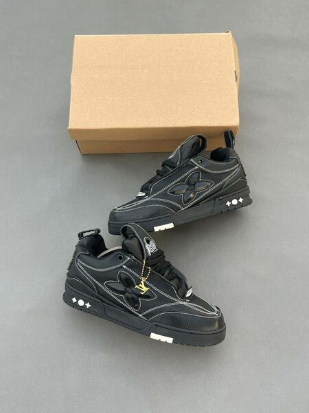 Baskets noires tendance homme