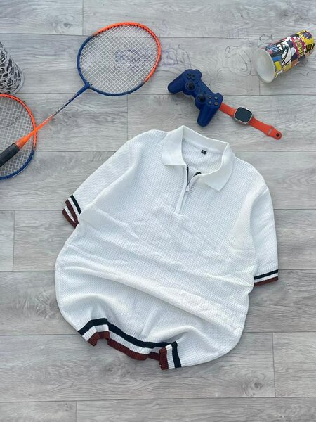 Polo homme rétro élégant