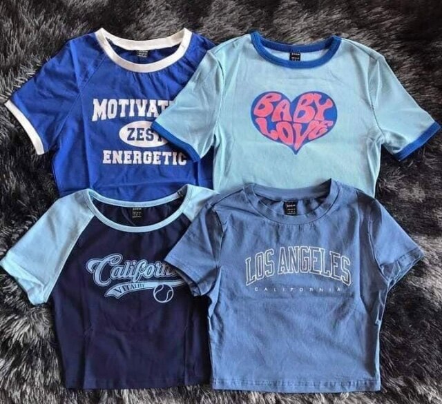 T-shirts imprimés style décontracté