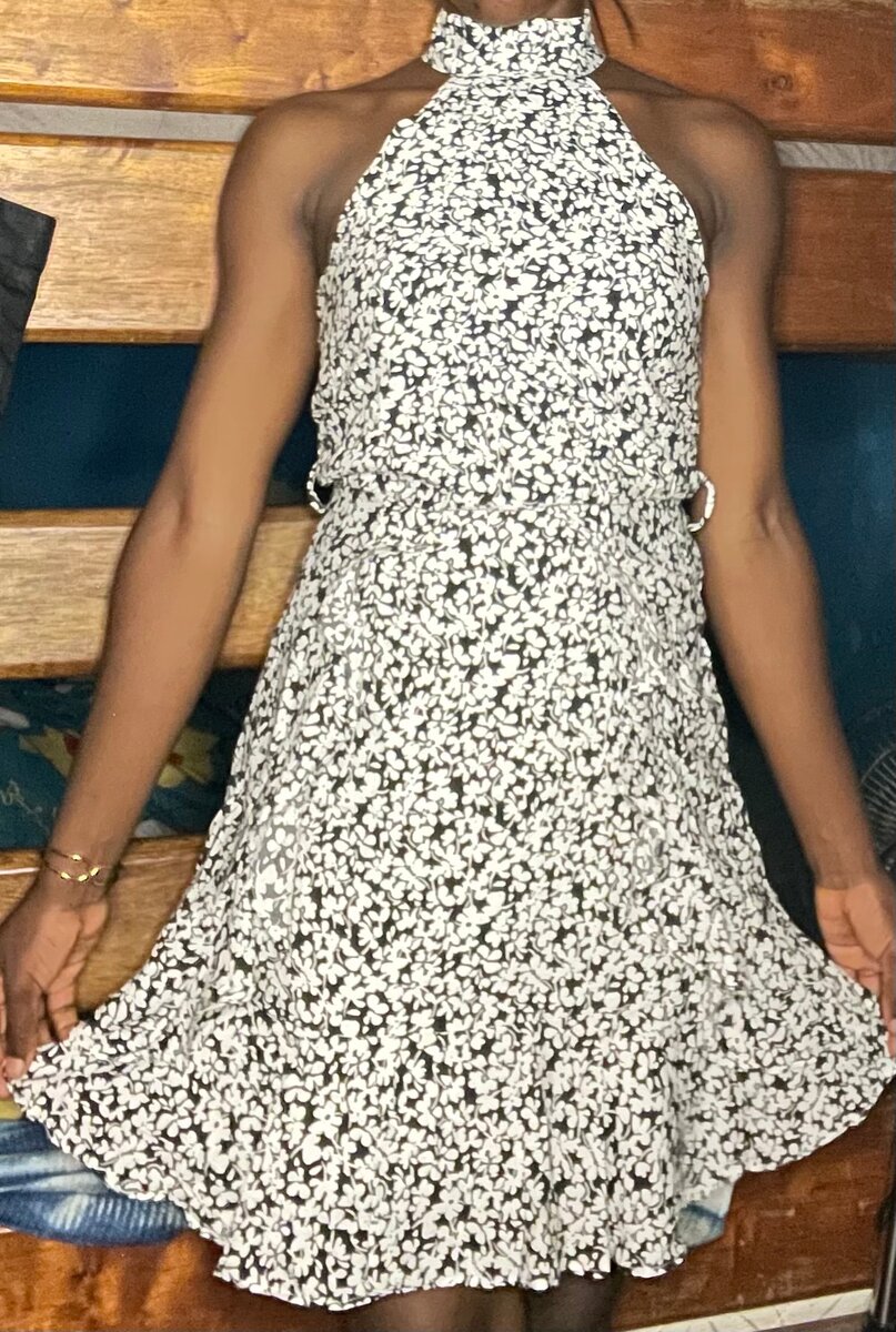 Robe d'été à motifs floraux