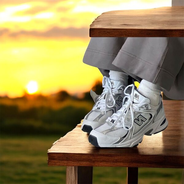 Sneakers blancs confortables