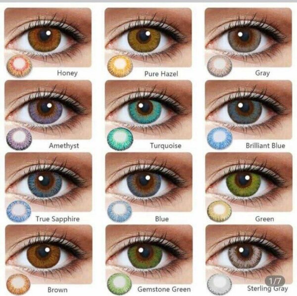 Lentilles de Couleur