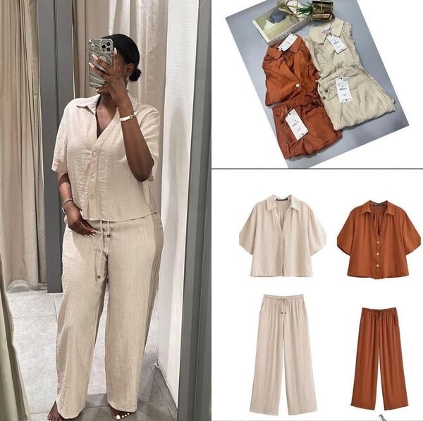 Ensemble décontracté en lin