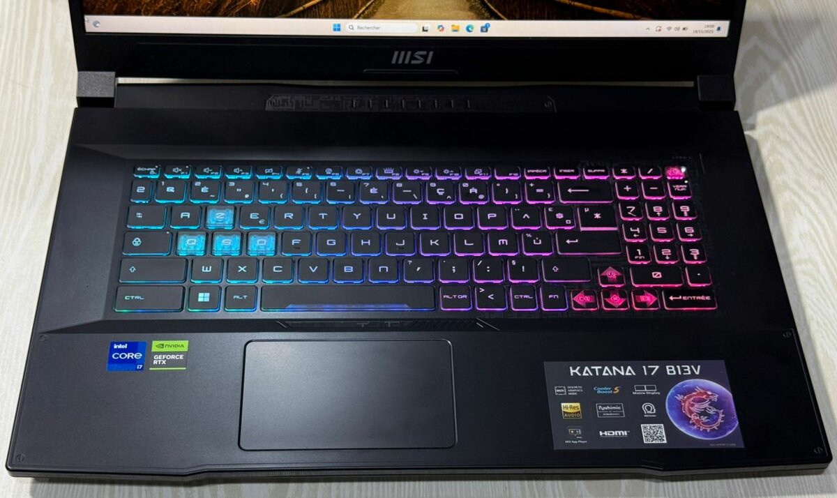 msi katana 17 core i7 13th gén