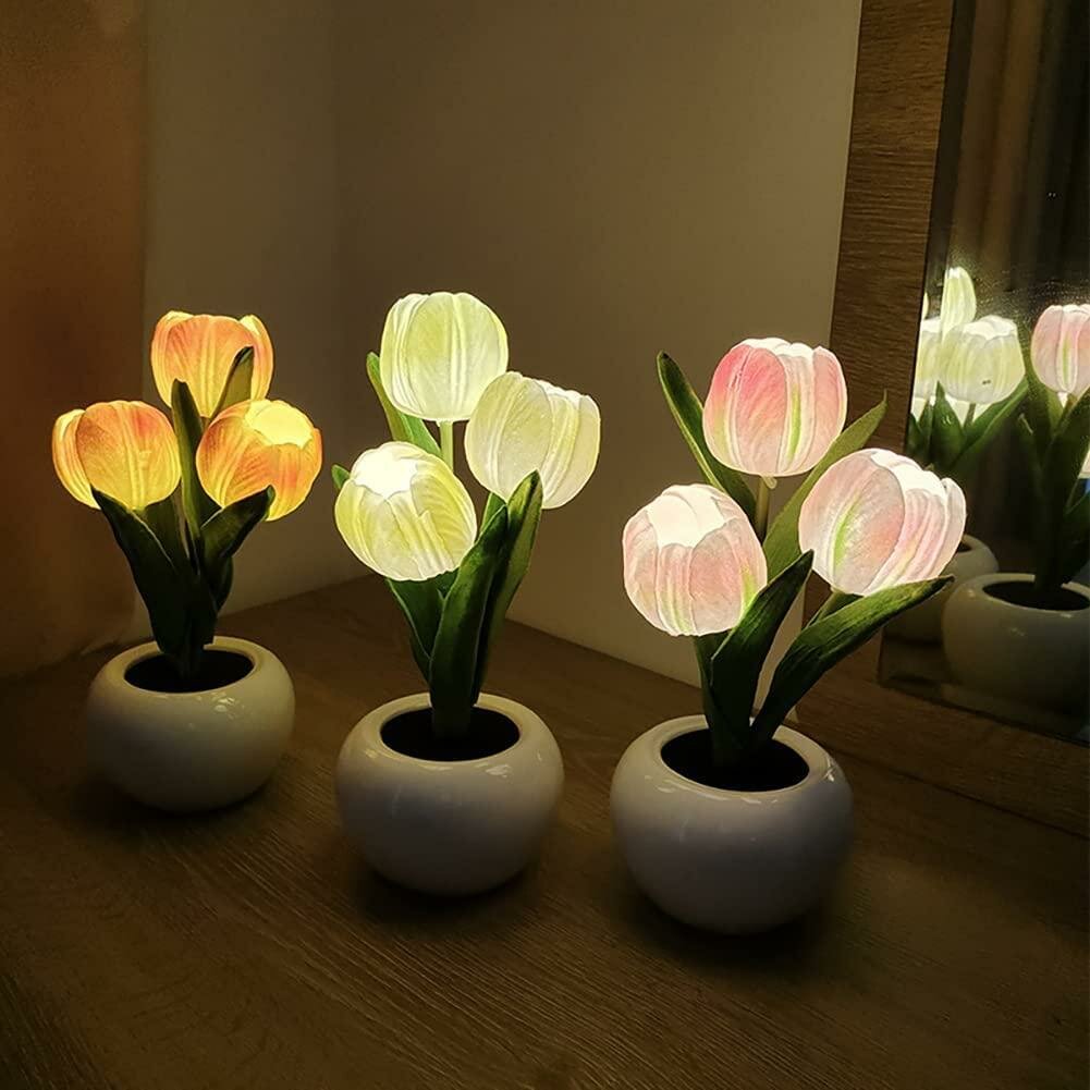 Lampe Tulipe LED Décorative