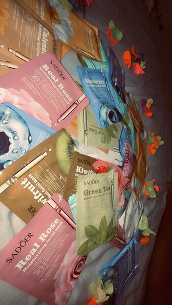 5pcs de masques de visage