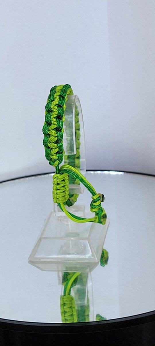 Bracelet paracorde vert