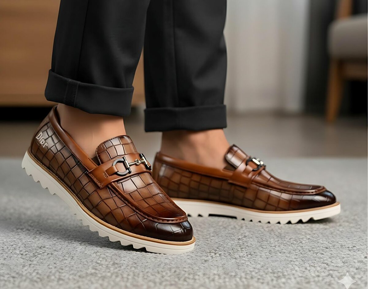 Mocassins Homme Élégants en Cuir