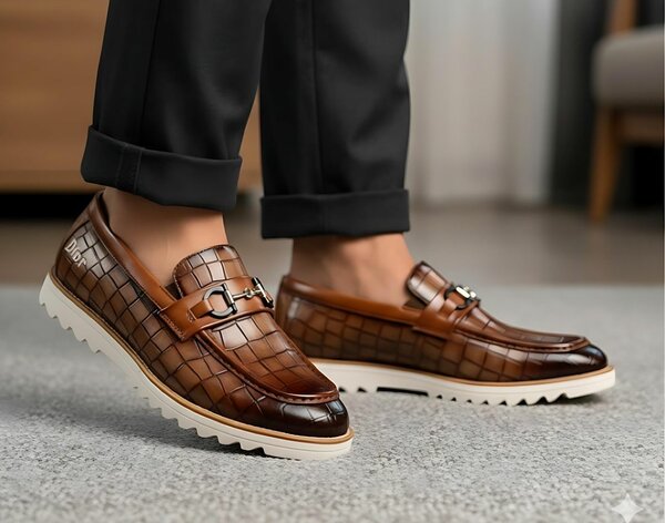 Mocassins Homme Élégants en Cuir