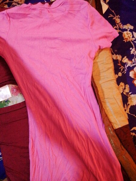 Robe rose élégante