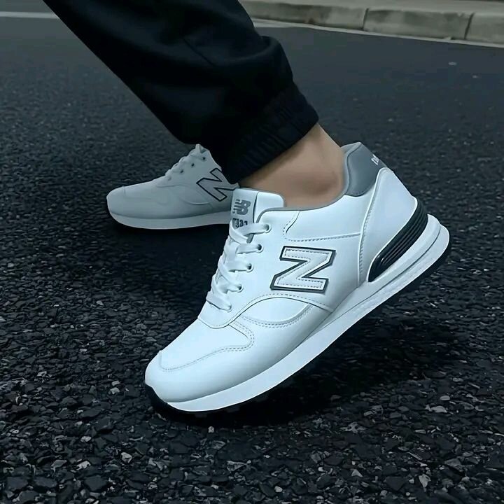 Baskets homme blanches élégantes