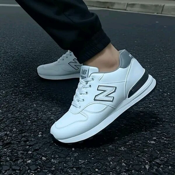 Baskets homme blanches élégantes