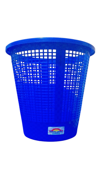 Corbeille à linge bleue