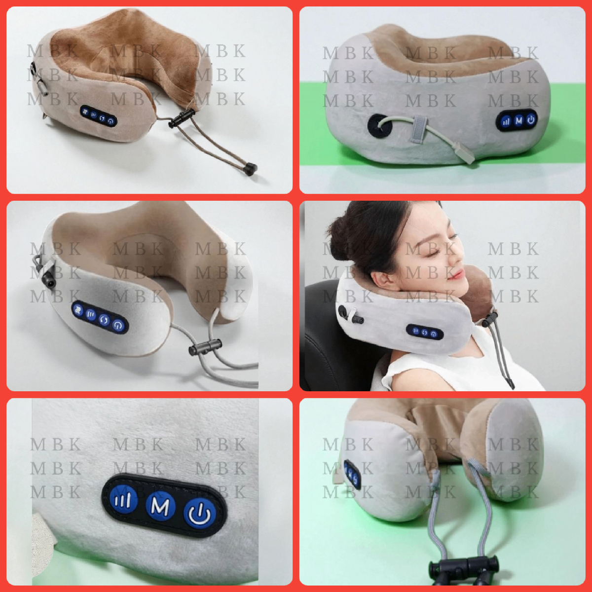 Coussin de Voyage Massant