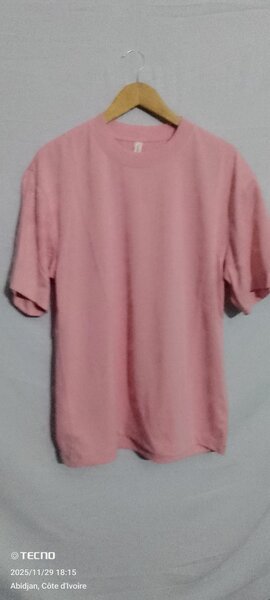 T-shirt classique rose