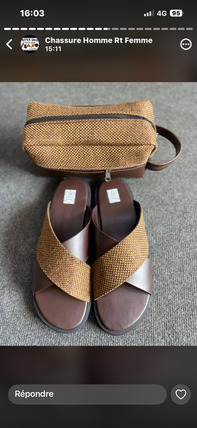 Sandales croisées élégantes