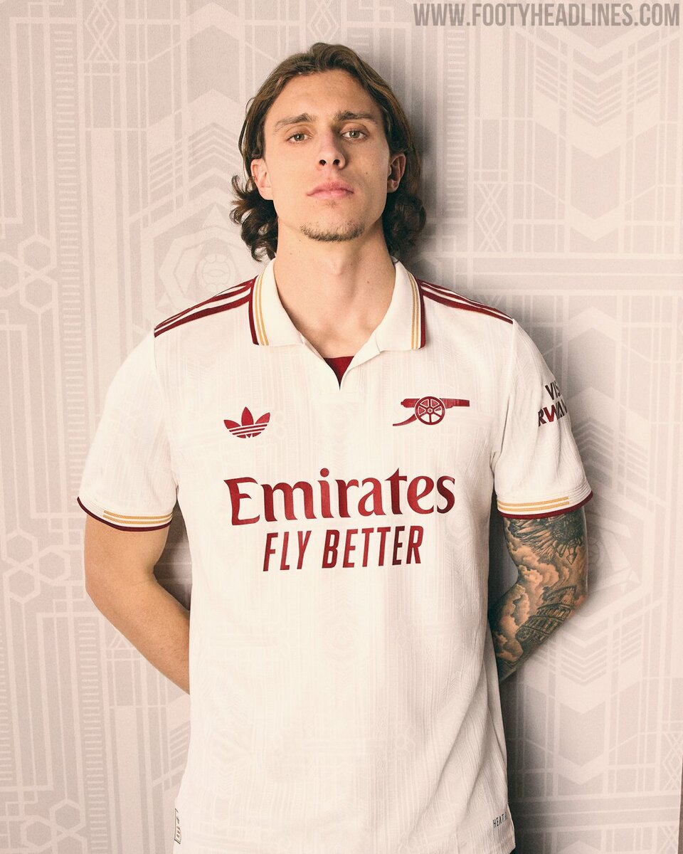 Maillot Arsenal blanc 2023
