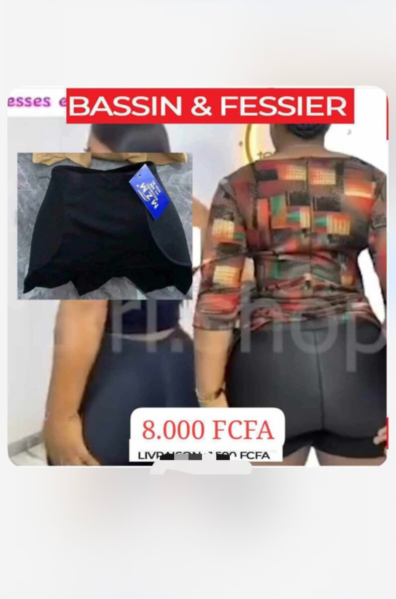 Collant fessier et  bassin