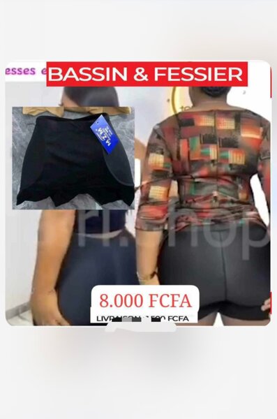 Collant fessier et  bassin