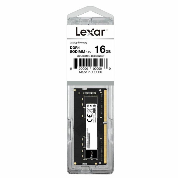 Mémoire RAM DDR4 16GB Lexar
