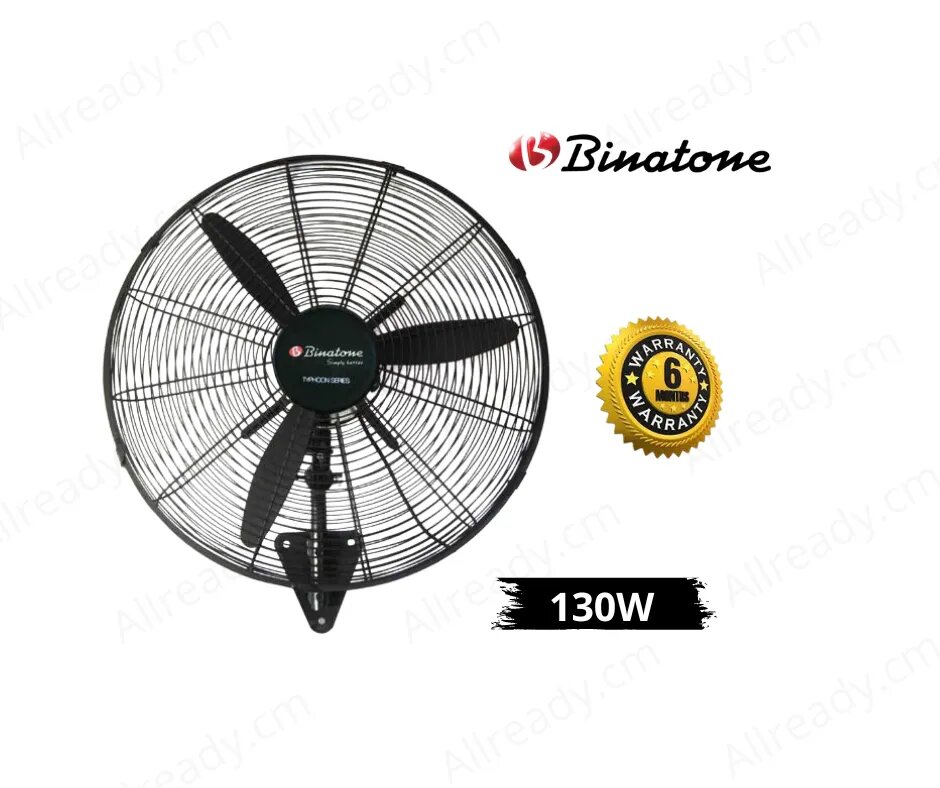 Ventilateur mural 130W Binatone