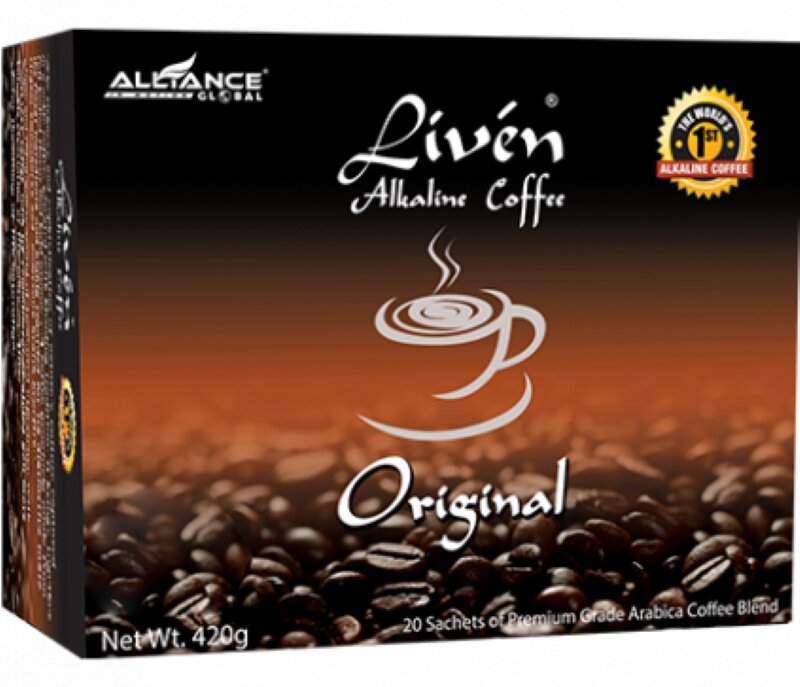 Café alcalin Liven Premium