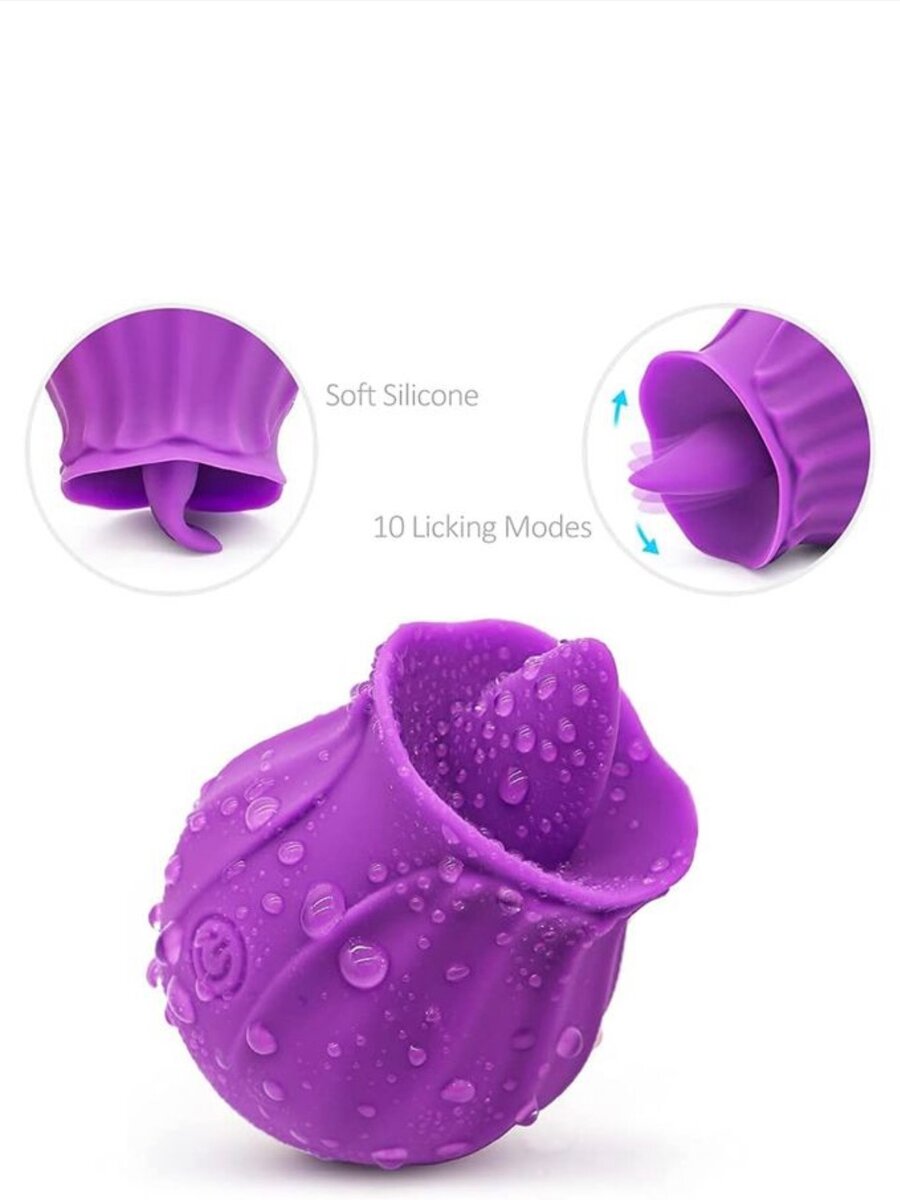 Stimulateur Lingual Étanche 10 Modes